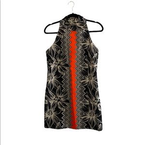 Milly Floral Aesthetic Halter Dress